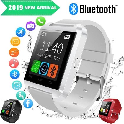 High Quality Multifunction Bluetooth Smart Watch U8 Digital Sport Watches for IOS Android Phones